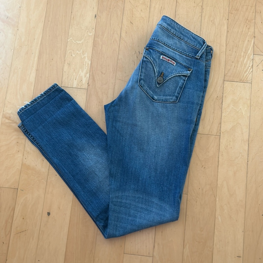 Hudson Jeans: Jax straight leg, low rise
